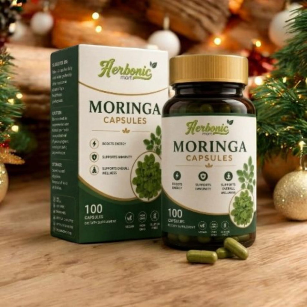 Herbonic Mart Moringa Capsules - 100 Capsules